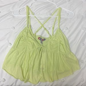 Urban Outfitters lime green tank top